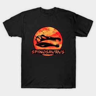 Spinosaurus fossil skull T-Shirt